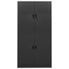 vidaXL Office Cabinet Anthracite 90x40x180 cm Steel