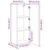vidaXL TV Wall Unit Wall-mounted 5 pcs Old Wood Engineered Wood
