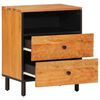 vidaXL Bedside Cabinet 50x33x60 cm Solid Wood Acacia