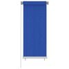 vidaXL Outdoor Roller Blind 60x140 cm Blue HDPE