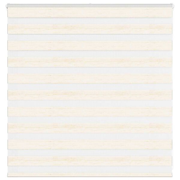 vidaXL Zebra Blind Marble Beige 150x100 cm Fabric Width 145.9 cm Polyester