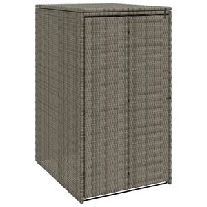 vidaXL Box Garbage Bin Box Grey 65 x 80 x 115 cm Polyethylene