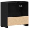 vidaXL Bathroom Sink Cabinet Black Oak 60x33x60 cm Engineered Wood