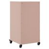 vidaXL Sideboard Pink 36x39x72 cm Steel