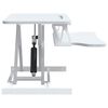 vidaXL Adjustable Workstation 60x40x(13-41.5) cm Steel and Engineered Wood