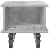 vidaXL TV Stand Concrete Grey 37 x 35 x 35 cm Engineered Wood