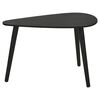 Home&Styling 2 Piece Side Table Set Drop Shape Black