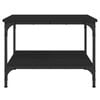 vidaXL Coffee Table Black 55x55x40 cm Engineered Wood