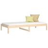 vidaXL Day Bed without Mattress 90x190 cm Single Single Solid Wood Pine