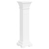 vidaXL Plant Stand | Antique White | MDF | 66 cm tall | Decorative Inlays