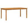 vidaXL Garden Dining Set 9 pcs Brown Solid Acacia Wood