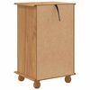vidaXL Chest of Drawer ASKIM Brown 45.8 x 40 x 79 cm Solid Pine wood