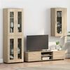 vidaXL Wooden Cabinet Sonoma Oak 50 x 29 x 100 cm Engineered Wood