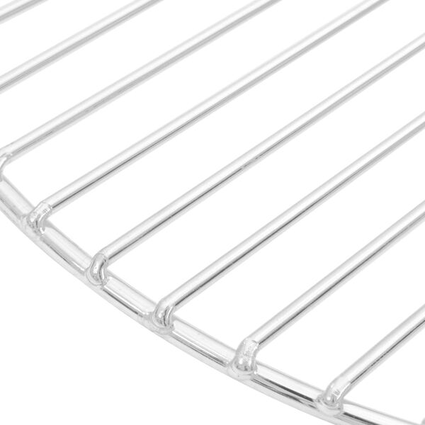 vidaXL BBQ Grill Grate Round &Oslash;37 cm 304 Stainless Steel