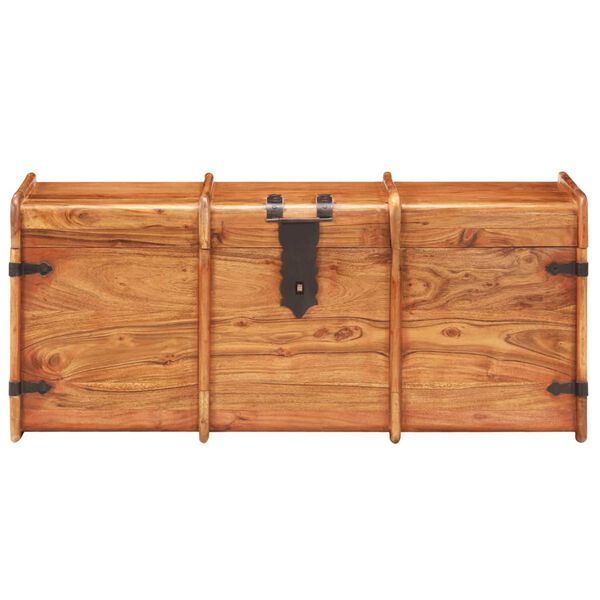 vidaXL Storage Chest 90x40x40 cm Solid Acacia Wood