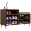 vidaXL Shoe Cabinet Brown Oak 102x36x60 cm Engineered Wood