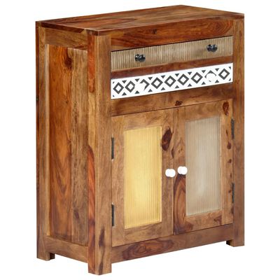 vidaXL Side Cabinet 60x30x75 cm Solid Sheesham Wood