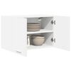 vidaXL Hanging Cabinet with Door White 60 x 31 x 40 cm Engineered Wood