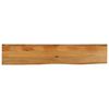 vidaXL Table Top Live Edge 140x40x2,5 cm Solid Wood Mango