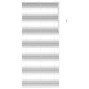 vidaXL Venetian Blind White 100 x 250 cm 35 mm Solid Paulownia Wood