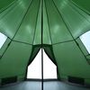 vidaXL Camping Tent Tipi 4-Person Green Waterproof
