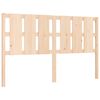 vidaXL Bed Frame without Mattress King Size Solid Wood
