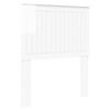vidaXL Headboard with Headboard Gloss White 80 cm Engineered wood