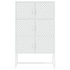vidaXL Highboard White 80x35x135 cm Steel