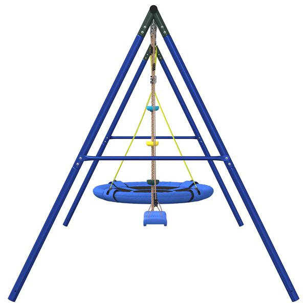vidaXL Outdoor Swing Set with Swing, Disc Swing, Saucer Swing