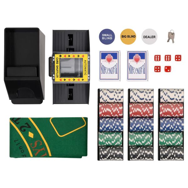 vidaXL Poker Chip Set 300 pcs 11.5 g