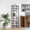 vidaXL Bookshelf Old Wood 40 x 29.5 x 149 cm Engineered Wood