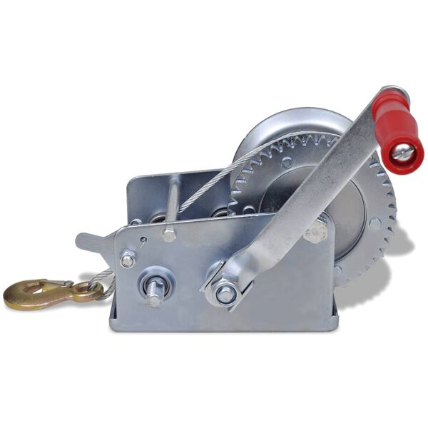 vidaXL Hand Winch 907 kg