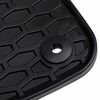 vidaXL Car Mat 2 pcs Black suitable for VW CADDY 2020- Rubber