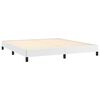 vidaXL Bed Frame without Mattress White Super King Faux Leather