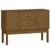 vidaXL Sideboard Honey Brown 110x40x78 cm Solid Wood Pine
