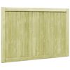 vidaXL Garden Gates 2 pcs Impregnated Pinewood 300x100 cm