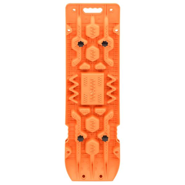 vidaXL Traction Boards 2 pcs Orange 107x31x7 cm Nylon