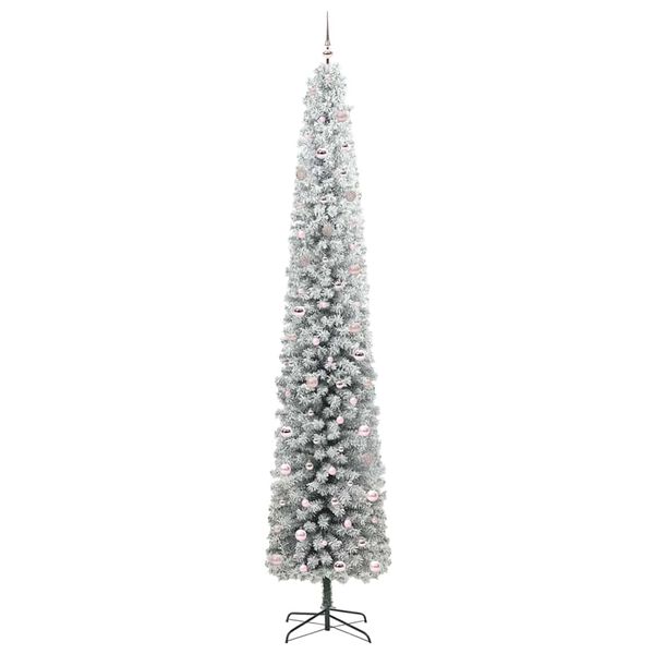 vidaXL Artificial Christmas Tree with 300 LEDs with Stand Green 300 cm
