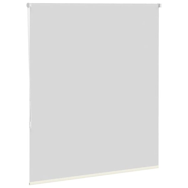 vidaXL Roller Blind Blackout Off White 135x150 cm Fabric Width 131.6 cm Polyester