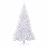 vidaXL Artificial Christmas Tree with Stand White 240 cm PVC and Steel