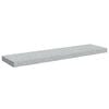 vidaXL Floating Wall Shelf Concrete Grey 90x23.5x3.8 cm MDF