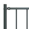 vidaXL Fence Panel Woerden with Posts Steel 1.7x1.25 m Anthracite