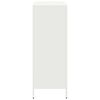 vidaXL Highboard White 39x35x103.5 cm Steel