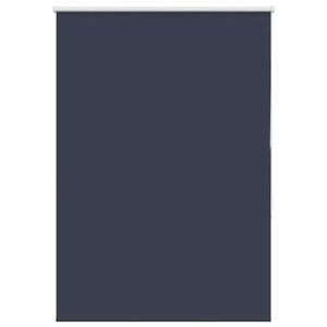 vidaXL Roller Blind Blackout Marine 110x130 cm Fabric Width 105.7 cm Polyester