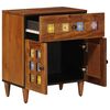 vidaXL Bedside Cabinet Brown 50 x 33 x 60 cm Solid Mango Wood