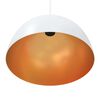 vidaXL Pendant Lamps 2 pcs Height Adjustable E27 White Ø 30 cm Metal