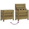 vidaXL 10 Piece Garden Sofa Set Impregnated Wood Pine