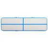 vidaXL Inflatable Gymnastics Mat with Pump 700x100x15 cm PVC Blue
