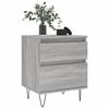 vidaXL Bedside Cabinets 2 pcs Grey Sonoma 40x35x50 cm Engineered Wood