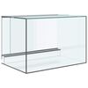 vidaXL Terrarium with Storage Transparent 60 x 40 x 40 cm Glass